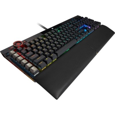 Tastatura gaming mecanica corsair k100 iluminare rgb icue switch optic