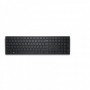 Tastatura wireless Dell KB500, taste programabile, multimedia, neagra