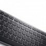Tastatura wireless Dell KB700, Bluetooth 5, Microsoft Swift Pair2, taste programabile, gri