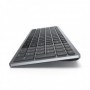Tastatura wireless Dell compact multi-device, kb740, Bluetooth 5.0, taste programabile, multimedia, titan gray