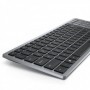Tastatura wireless Dell compact multi-device, kb740, Bluetooth 5.0, taste programabile, multimedia, titan gray