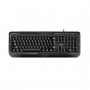 Tastatura Genius USB, 104 taste, kb-118, negru