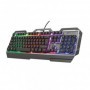 Trust gxt 856 torac gaming metalica  general ergonomic design no