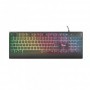 Kit trust ziva 4-in-1 gaming bundle contine mouse tastatura mousepad