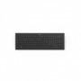 Tastatura hama cortino wireless 105 taste layout ro negru