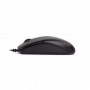 Mouse a4tech cu fir optic v-track op-530nu 1000dpi negru metal