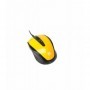 Mouse serioux cu fir optic pastel 3300 1000dpi galben ambidextru