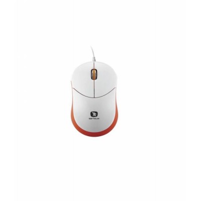 Mouse serioux cu fir optic rainbow 680 1000dpi rosu ambidextru