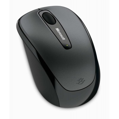 Mouse microsoft mobile 3500 wireless ambidextru bluetrack gri