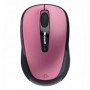 Mouse microsoft mobile 3500 wireless ambidextru bluetrack roz