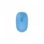 Mouse microsoft mobile 1850 wireless optic cyan blue
