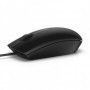 Mouse cu fir DELL MS116, 1000 dpi, 3 butoane, negru