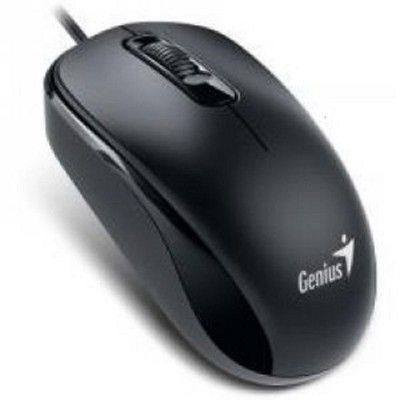 Mouse genius cu fir optic dx110 1000dpi negru plug and