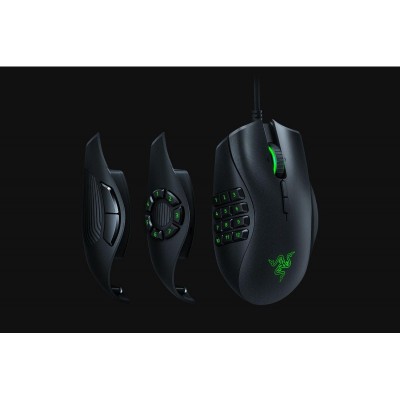 Mouse razer 5g optical sensor naga trinity 3 interchangeable side