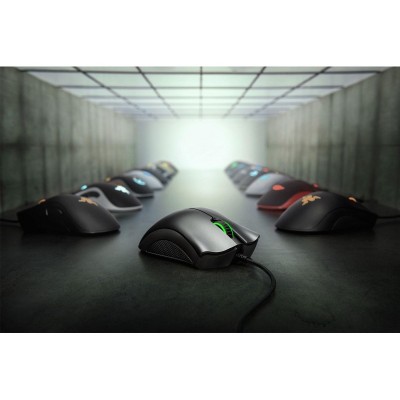 Mouse razer deathadder essential true 6400 dpi optical sensor up
