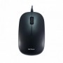 Mouse serioux cu fir optic noblesse 9800m 1000dpi negru ambidextru