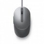 Mouse cu fir Dell MS3220, 5 butoane, 3200 dpi, titan gray