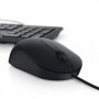 Mouse cu fir Dell MS3220, Wired, 3200 dpi, 5 butoane, negru