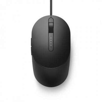 Mouse cu fir Dell MS3220, Wired, 3200 dpi, 5 butoane, negru
