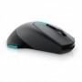 Mouse gaming Dell Alienware AW610M, cu fir si fara fir, 16000 dpi, 7 butoane, negru