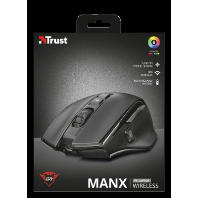 Mouse fara fir reincarcabil trust gxt 140 manx rechargeable wireless