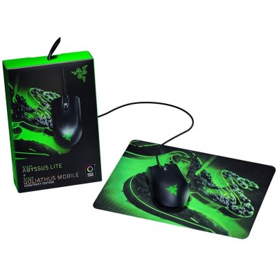 Razer abyssus lite & goliathus mobile construct ed. bundle