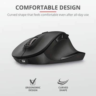 Mouse fara fir trust fyda rechargeable wireless comfort mouse  specifications