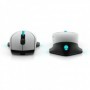 Mouse wireless Dell Alienware Gaming AW610M, 16000 dpi, 7 butoane, Lunar Light