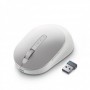 Mouse wireless Dell Premier MS7421W, reincarcabil, Bluetooth 5, 1600 dpi, argintiu