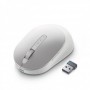 Mouse wireless Dell Premier MS7421W, reincarcabil, Bluetooth 5, 1600 dpi, argintiu