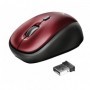 Mouse fara fir trust yvi wireless mouse - red  specifications