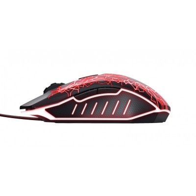 Mouse trust gxt105x izza wired gaming mouse  general ergonomic design