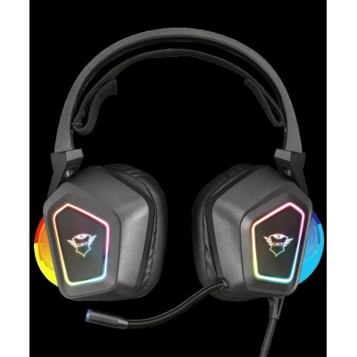 Casti cu microfon trust gxt 450 blizz rgb 7.1 surround