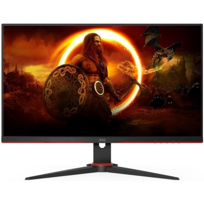 Monitor LED AOC 24G2ZE/BK, 23.8inch, FHD IPS, 0.5ms, 240Hz, negru