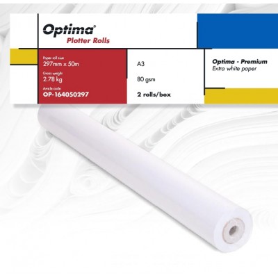 Rola Hârtie Plotter Premium A3