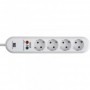 Prelungitor bachmann 4 prize 1.5m tip schuko protectie la supratensiune