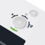 Distrugator documente HSM Securio C18, 17-19 coli, fasie (5,8 mm), nivel securitate 2