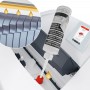 Distrugator documente HSM Securio P44i, 23-25 coli, cross cut (1,9 x 15mm), nivel securitate 4