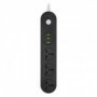 Prelungitor cu protectie serioux 3 prize universale input 100-240v50- 60hzoutput