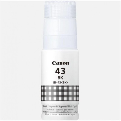 Cartus cerneala canon gi-43 bk culoare negru capacitate 3800 pagini60mlpentru