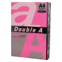 Hartie color pentru copiator A4 Double A, 75g/mp, 100 coli/top, roz neon