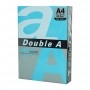 Hartie color pentru copiator A4 Double A, 80g/mp, 25 coli/top, albastru intens