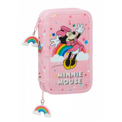 Penar dublu echipat Minnie Mouse Rainbow