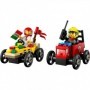 Furgoneta vs.camion pompieri lego 60458