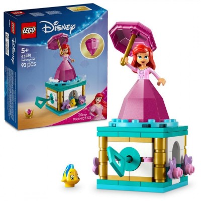 Ariel facand piruete lego 43259