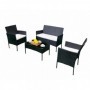 Hr set mobilier 4 piese black