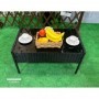 Hr set mobilier 4 piese black