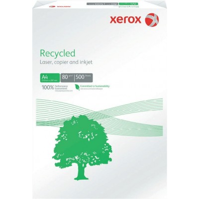 Xerox Recycled ecologica hartie copiator reciclata, A4, 80 g/mp, 500 coli in top