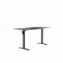 Birou gaming-office serioux zeal picioare din aluminiu reglare electrica pe