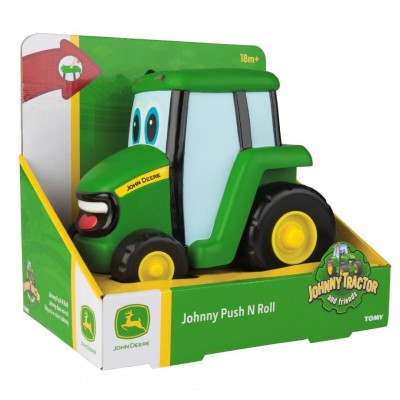 Tractor John Deere, Push & roll johnny tractor